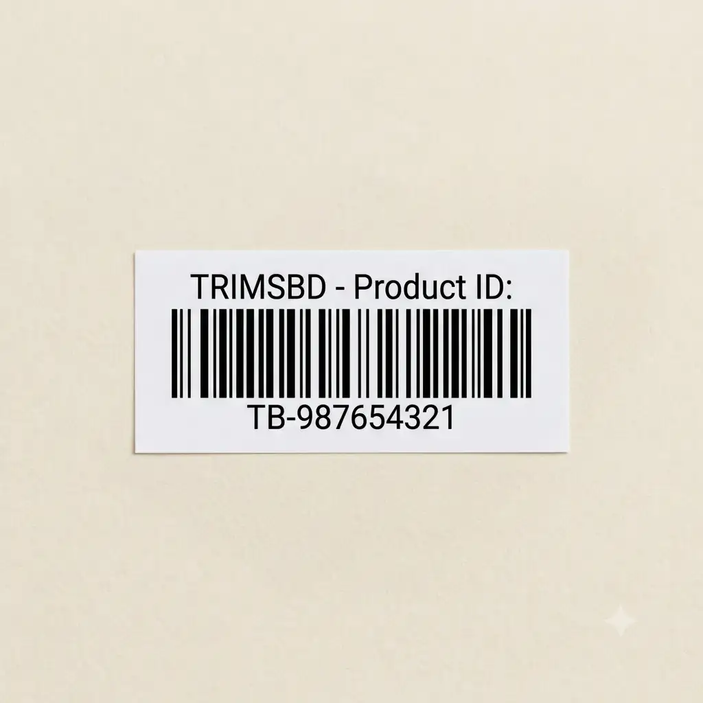 Barcode sticker